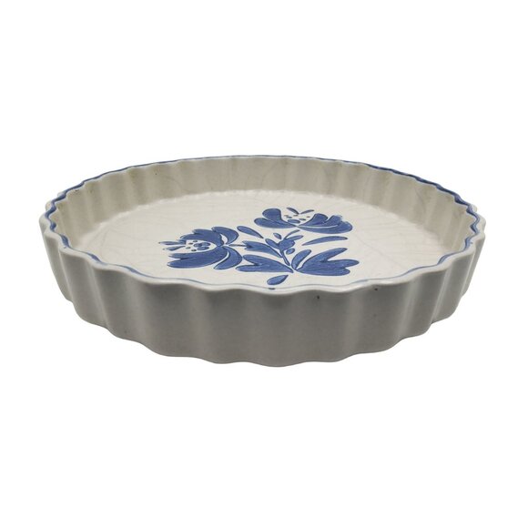 vintage 1970s platzgraff yorktown 10" stoneware #233 pie/quiche dish. - Picture 1 of 3